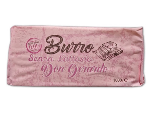 Burro SENZA LATTOSIO  - 1Kg per pasticcerie